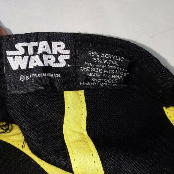 STAR WARS Embroidered Snap Back Baseball Cap - Picture 3 of 4